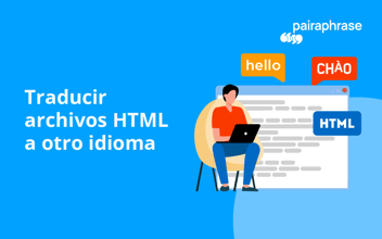 traducir archivos HTML a otro idioma